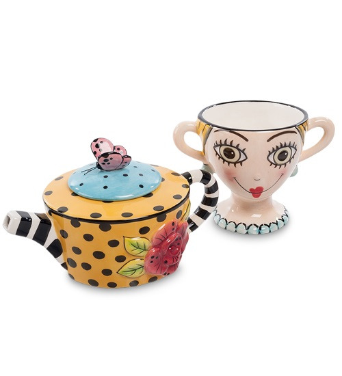 Чайная коллекция керамической посуды в Санкт-Петербурге из Италии